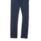 LEVI'S 512 Tapered Mens Jeans Blue Slim Denim Dark W26 L29 Slim Fit Zip