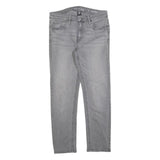 CALVIN KLEIN JEANS Womens Slim Grey Denim Slim Skinny Jeans W30 L28 Stretch