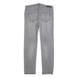 CALVIN KLEIN JEANS Womens Slim Grey Denim Slim Skinny Jeans W30 L28 Stretch