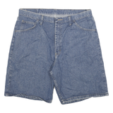 WRANGLER Mens Denim Blue Casual Shorts XL W36 Cotton Blend Classic Fit