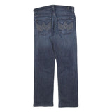 7 FOR ALL MANKIND Womens Blue Regular Jeans Denim Medium W32 L30 Stylish Pockets