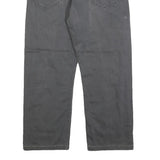 LEVI'S 505 Mens Jeans Grey Regular Straight Denim Medium W34 L25