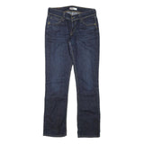 LEVI'S Womens Jeans Blue Regular Straight Denim Medium W30 L30 Classic Fit Zip