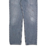 CARHARTT Mens Jeans Blue Relaxed Straight Denim Medium W34 L32 Durable Workwear