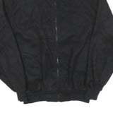 NORTHWEST Mens Black Jacket L Polyester Blend Zip Full Sleeve Casual Plain