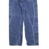 LEVI'S 501 Mens Jeans Blue Regular Straight Denim Medium W32 L27 Classic Button