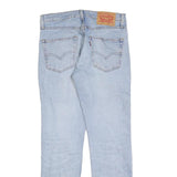 LEVI'S 511 Slim Mens Jeans Light Blue Denim Slim Skinny Cotton Blend W30 L30 Zip
