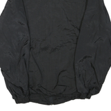 GOLFER Mens Black & Yellow Blue Zip Up Lightweight Polyester Blend Jacket L