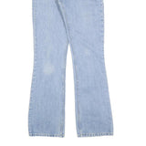 LEVI'S 525 04 Womens Jeans Blue Regular Flared Denim Light W26 L34 Classic Fit