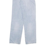 CARHARTT Womens Jeans Blue Regular Straight Denim Light W27 L34 Classic Fit Zip