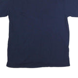 Mens Navy Blue Statue Of Liberty Graphic T-Shirt L Short Sleeve Crew Neck