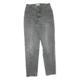 LEVI'S Womens Regular Fit Grey Denim Straight Jeans W31 L34 Classic Cotton Zip