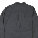 WOOLRICH Mens Black Cotton Shirt 2XL Button-Down Casual Workwear