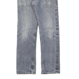 LEVI'S 506 Mens Jeans Blue Regular Straight Denim Light W30 L32 Classic Zip