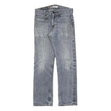 LEVI'S 506 Mens Jeans Blue Regular Straight Denim Light W30 L32 Classic Zip