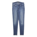LEVI'S 535 Womens Slim Blue Denim Medium Wash W26 L30 Slim Fit Jeans
