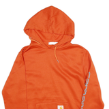CARHARTT Womens Orange Hoodie 2XL Workwear Casual Comfort Oversized