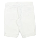CALVIN KLEIN JEANS Mens White Casual Cotton Blend Regular Fit M W30 Shorts