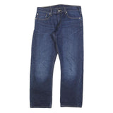 LEVI'S 514 Classic Mens Jeans Blue Classic Straight Denim Medium W31 L28 Zip