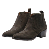 SCHMOOVE Cowboy Boots Brown Leather Womens UK 3