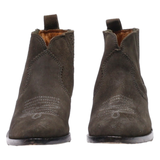 SCHMOOVE Cowboy Boots Brown Leather Womens UK 3