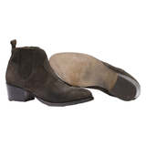 SCHMOOVE Cowboy Boots Brown Leather Womens UK 3