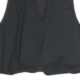 Mens Black Bob Marley Cotton Blend Vest M Plain Graphic Music Icon