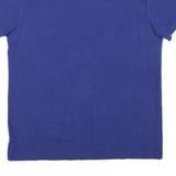 NAUTICA Mens Blue Graphic T-Shirt L Short Sleeve Crew Neck Cotton Blend Comfort