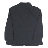 LAUREL Womens Black Button Polyester Blend Classic Jacket S Plain Stylish