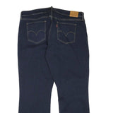 LEVI'S Womens Regular Fit Blue Denim Rinse Jeans W39 L31 Classic Cotton Blend
