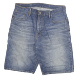 LEVI'S Mens Denim Blue Shorts XL W34 Casual Cotton Classic Fit