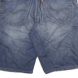 LEVI'S Mens Denim Blue Shorts XL W34 Casual Cotton Classic Fit