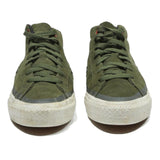 CONVERSE One Star Womens Green Lace-Up Trainers Synthetic UK 5.5 Casual Retro