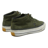 CONVERSE One Star Womens Green Lace-Up Trainers Synthetic UK 5.5 Casual Retro