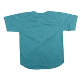 TRUEFAN Mens Blue Mariners Baseball T-Shirt XL Short Sleeve V-Neck Sports
