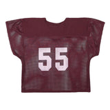 RUSSELL ATHLETIC Womens Maroon Gamecocks Graphic T-Shirt M Short Sleeve V-Neck