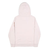 CARHARTT Womens Pink Hoodie L Cotton Blend Pullover Logo Print