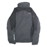 THE NORTH FACE Womens Black & Charcoal Outdoor Jacket M Polyamide Blend Zip