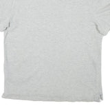 NAUTICA Mens Grey Polo Shirt XL Cotton Blend Short Sleeve Plain Casual