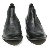 PAUL GREEN Womens Chelsea Boots Black Leather UK 7.5 Stylish Comfortable