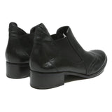 PAUL GREEN Womens Chelsea Boots Black Leather UK 7.5 Stylish Comfortable