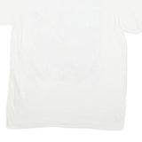 DOM Womens White Tiger Graphic Print T-Shirt M Short Sleeve Round Neck