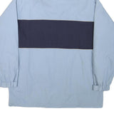 COLLECTION WOODPECKER Mens Blue & Navy Zip Jacket L Polyester Blend Casual