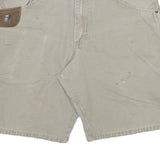 WRANGLER Mens Shorts Beige Casual L W32 Cotton Blend Utility Workwear Relaxed