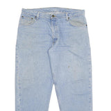 CARHARTT Mens Jeans Blue Relaxed Straight Denim Light W38 L30 Classic Workwear
