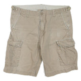 CARHARTT Mens Shorts Beige Casual Cargo M W36 Durable Cotton Blend Workwear