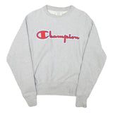 CHAMPION REVERSE WEAVE Mens Grey Crew Neck XS Cotton Blend Pullover Sweatshirt