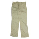 BARBADOS JEANS FASHION Mens Cotton Blend Beige Regular Fit Straight Leg Trousers