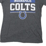 NFL Womens Grey Indianapolis Colts Graphic T-Shirt M Short Sleeve Crew Neck