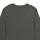 CARHARTT Mens Black Long Sleeve Crew Neck Pocket Logo L Cotton Blend T-Shirt